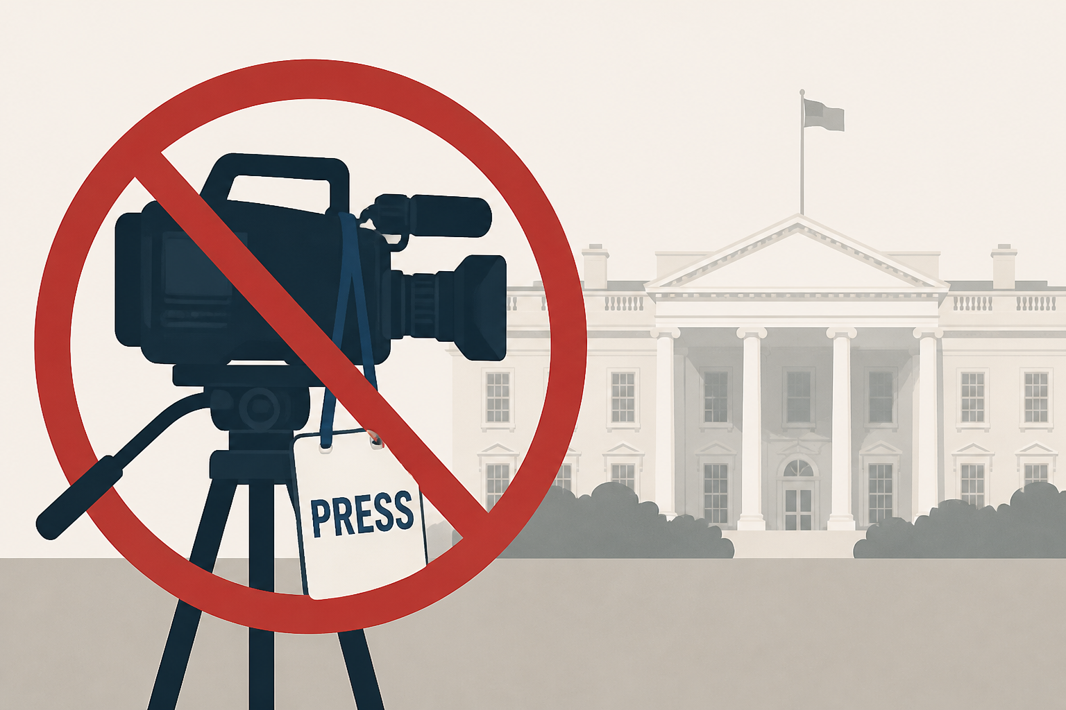 US TV networks suspend White House pool coverage over Trump media ban