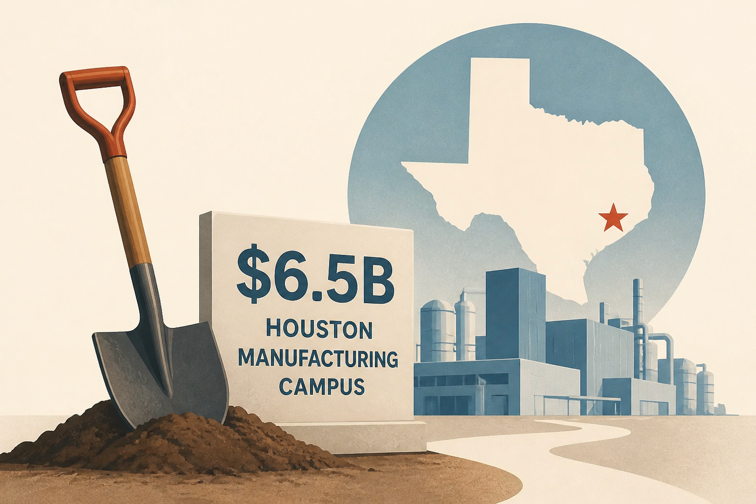 Eli Lilly breaks ground on $6.5B Houston manufacturing campus