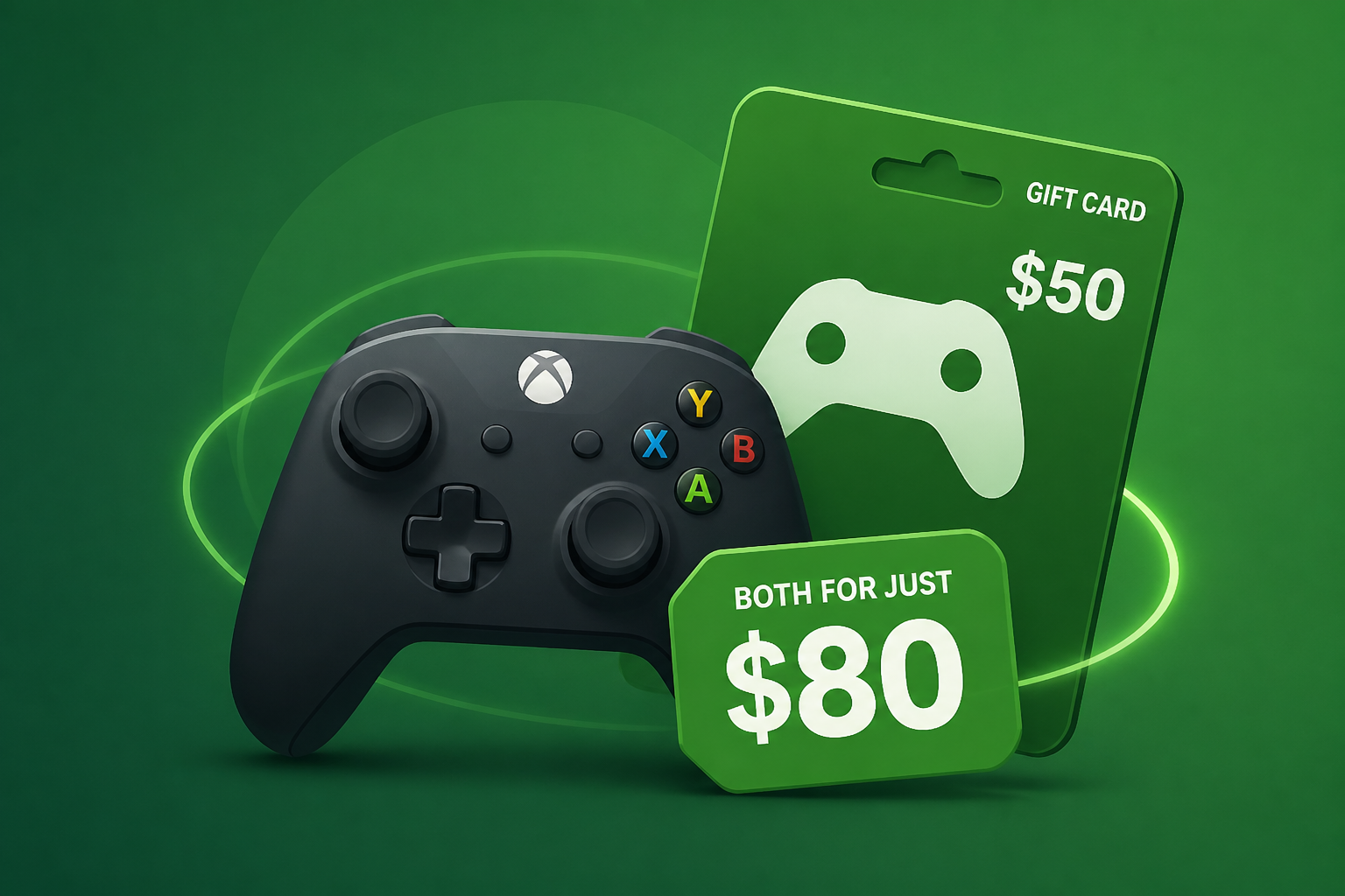 Grab an Xbox controller and a $50 Xbox gift card together for just $80