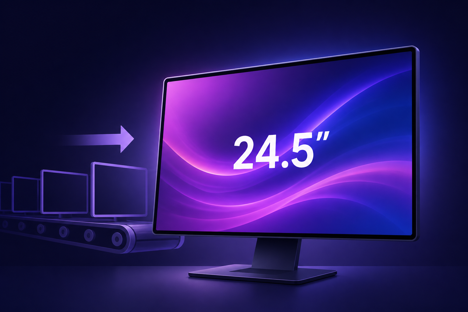 LG Display starts mass production of 24.5