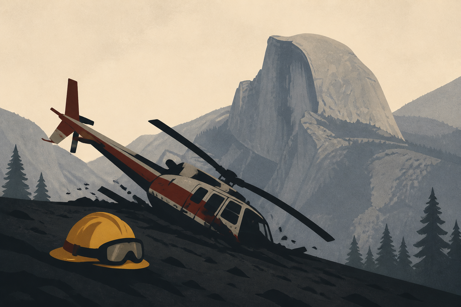 2 battling fire at Yosemite killed in helicopter crash