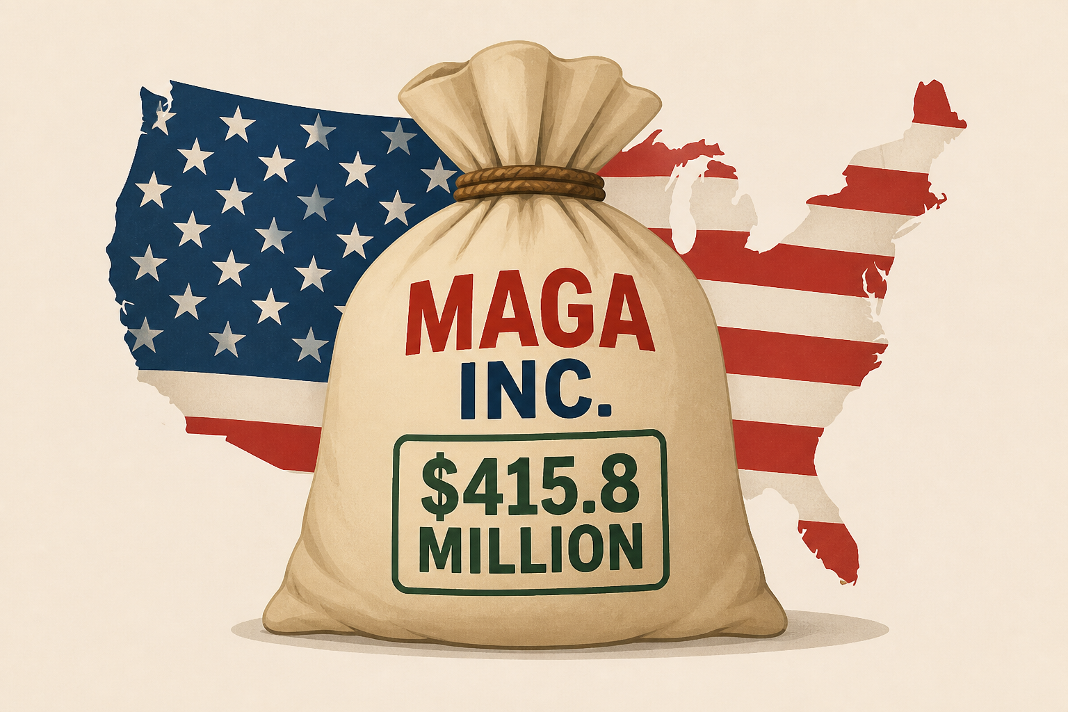 Trump super PAC MAGA Inc. has $415.8 million in new FEC filing