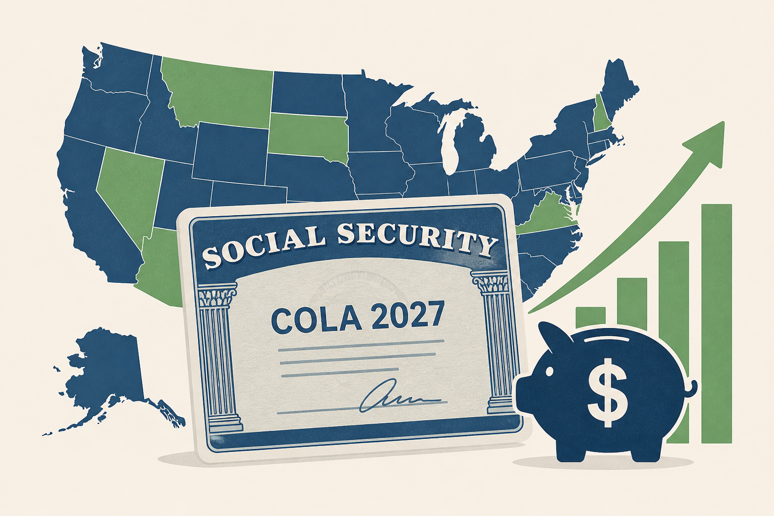 Social Security COLA 2027: 10 states where retirees will get largest raise