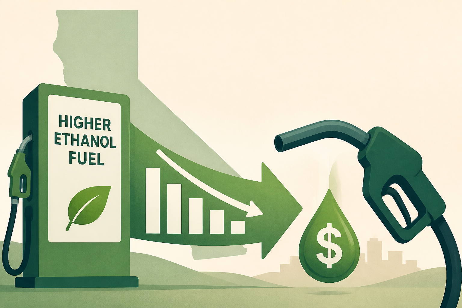 California clears sales of higher-ethanol fuel to lower gasoline costs