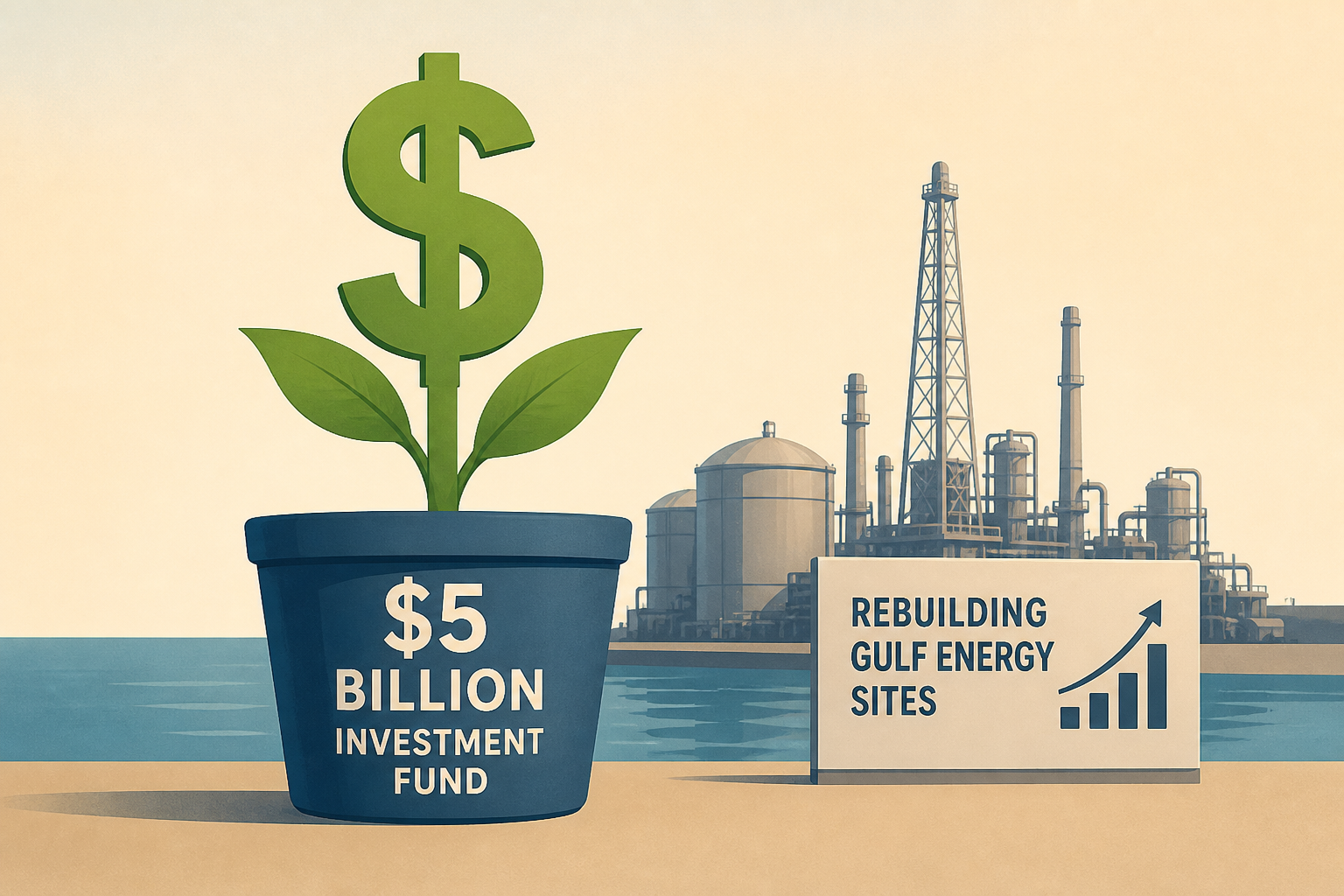 Trump administration proposes $5 billion to kickstart investment fund to rebuild Gulf energy sites, WSJ reports