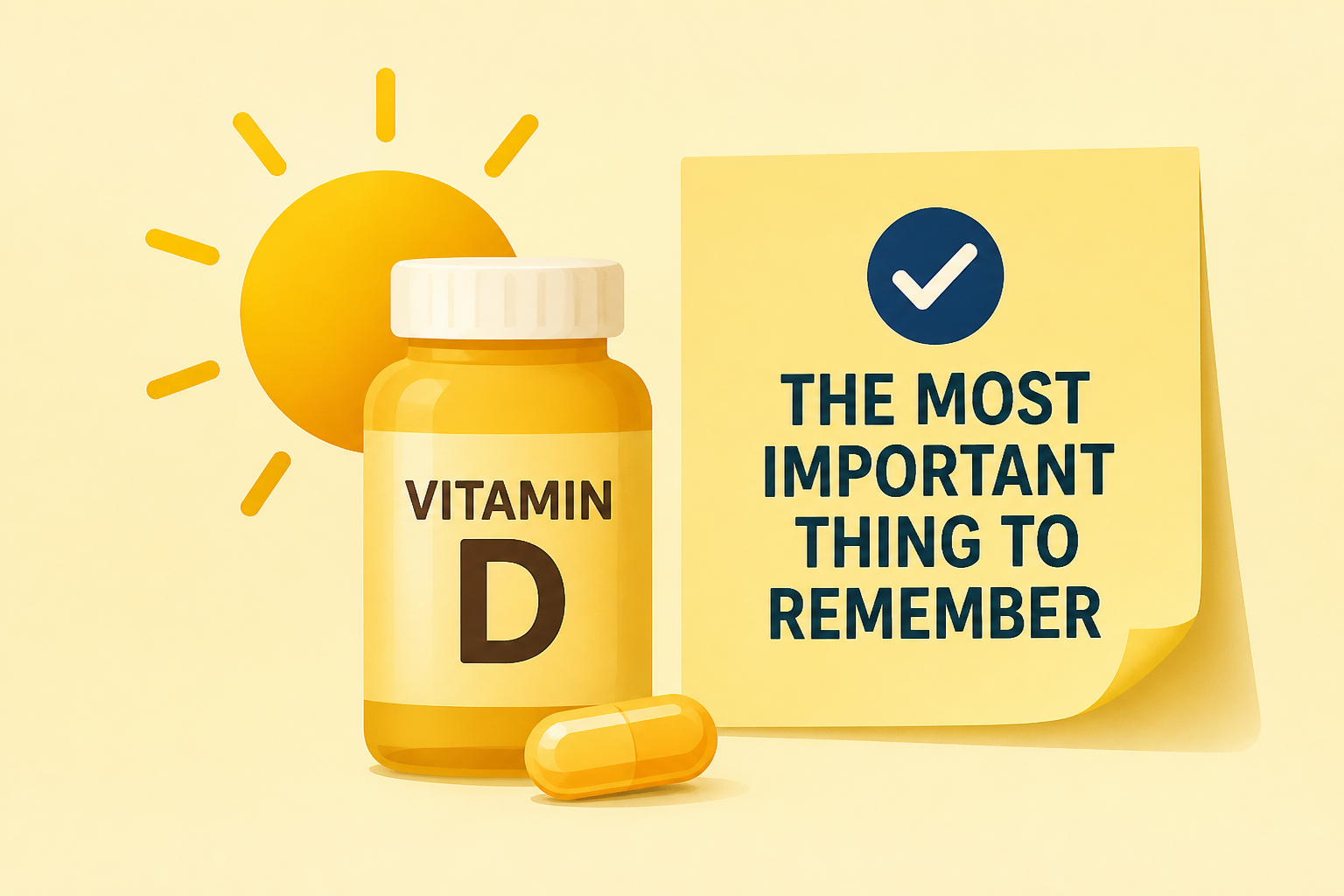Taking Vitamin D? This Is the Most Important Thing to Remember