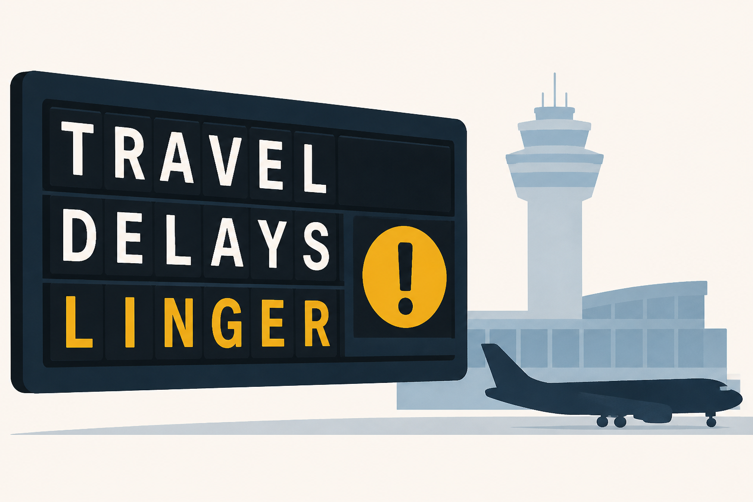Travel delays linger at Philadelphia airport after equipment outages force ground stops
