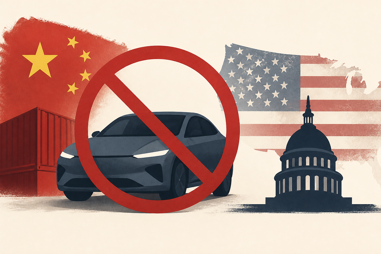Democratic lawmakers push Trump to maintain Chinese auto ban in US