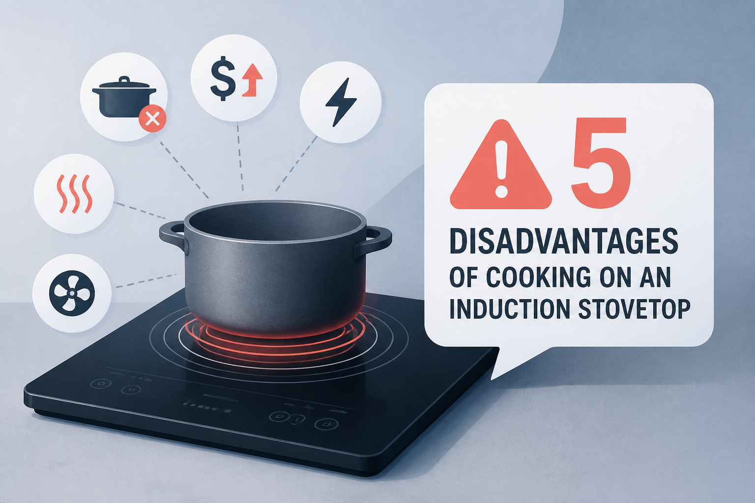 5 Disadvantages Of Cooking On An Induction Stovetop