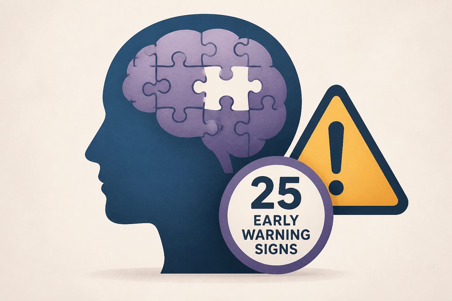 25 Early Warning Signs Of Alzheimer's Or Dementia