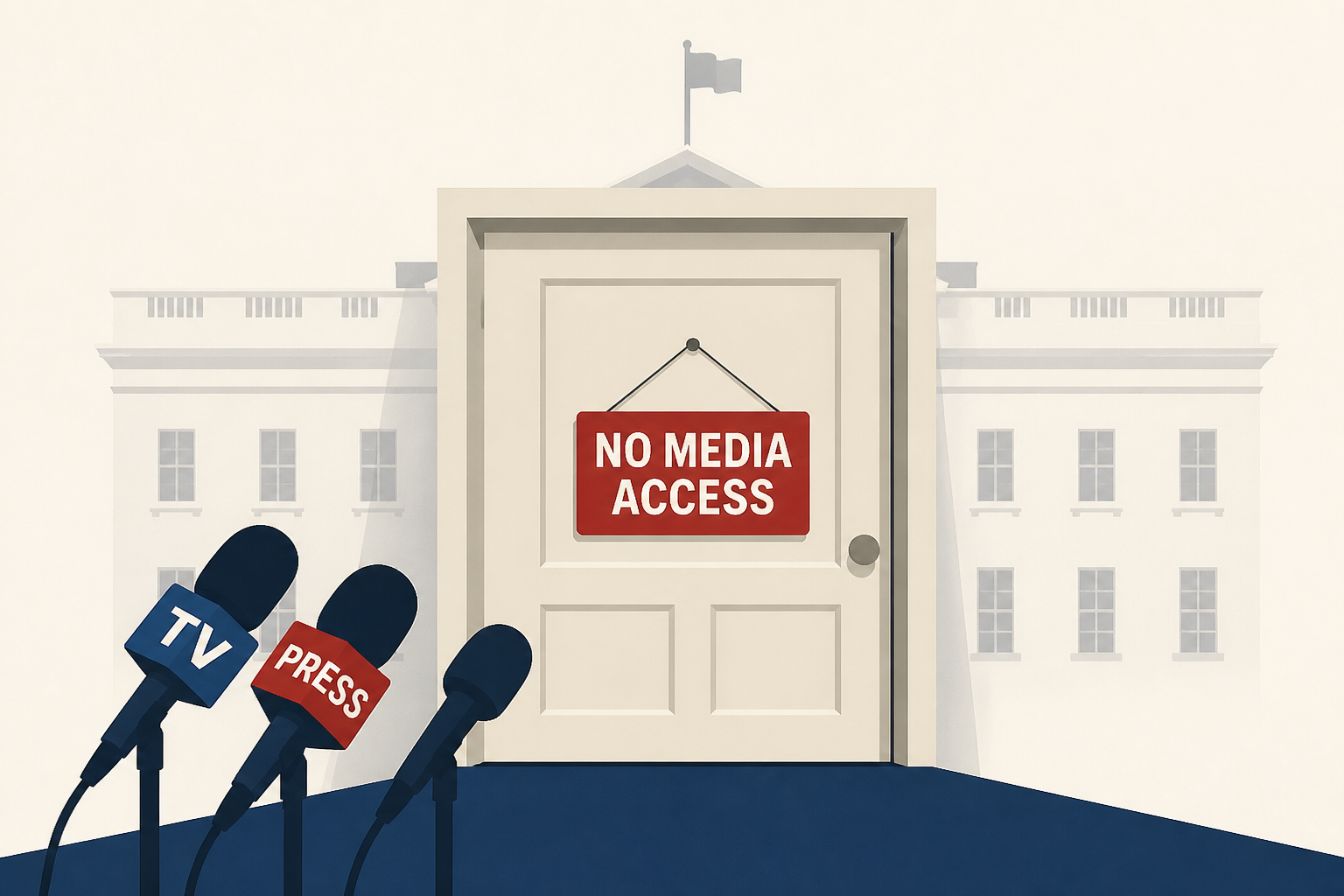 Marco Rubio defends Trump’s ban on media outlets from White House, arguing police or soldiers are not ‘kicking down the doors’