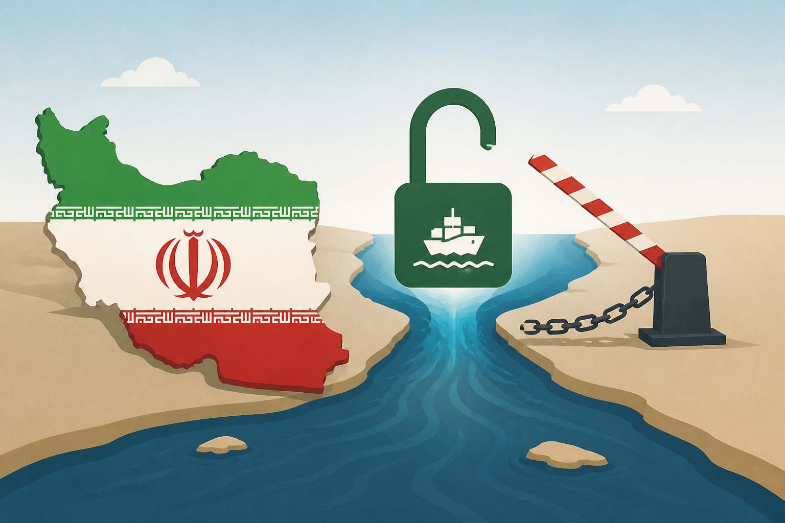 Iran ready to reopen Strait of Hormuz if US eases military pressure and lifts blockade