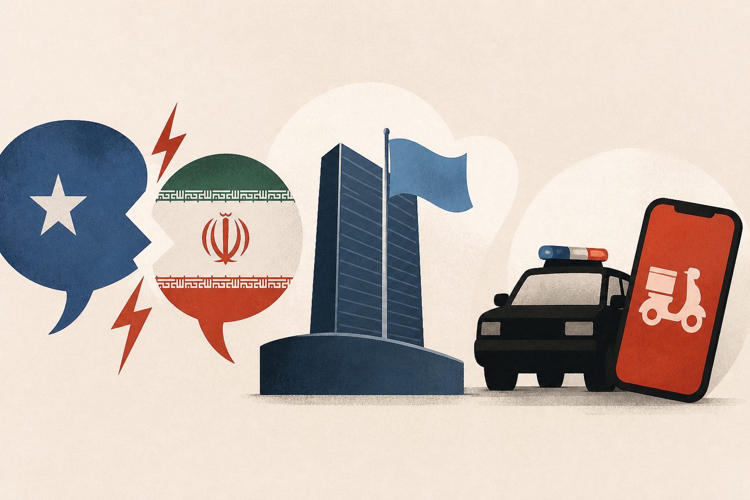 Trump and Iran exchange threats as UNGA begins; Pakistan arrests Imran Khan’s sisters; ICE shoots DoorDash driver