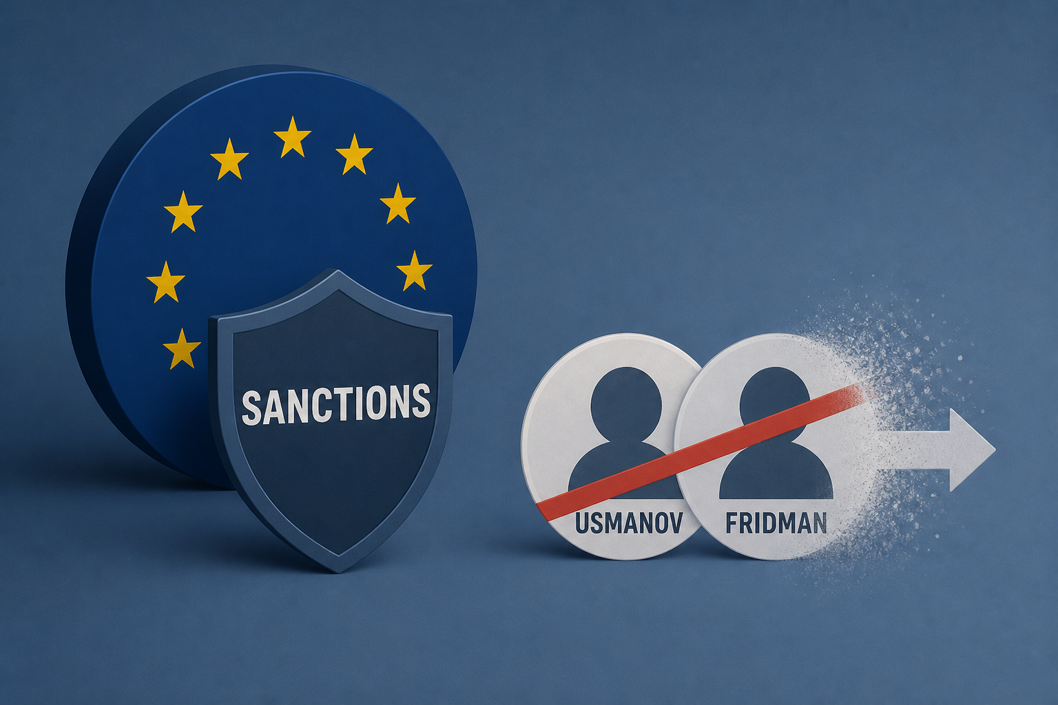 EU renews Russia sanctions, drops Russian billionaires Usmanov and Fridman