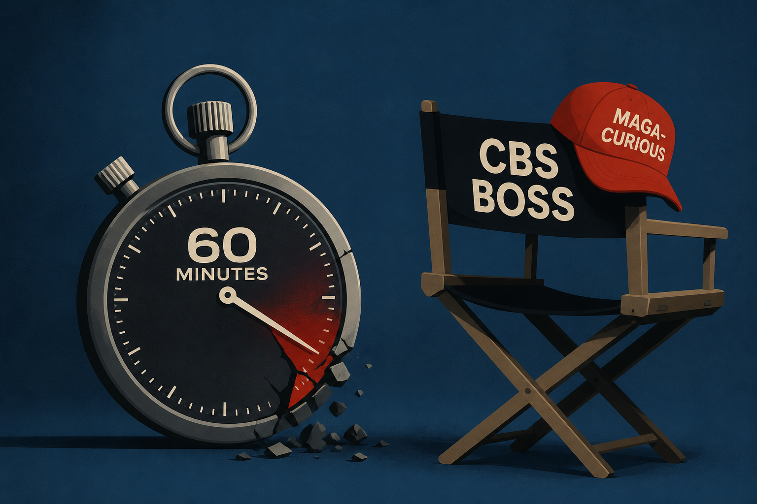 MAGA-Curious CBS Boss Burned by ’60 Minutes’ Ratings Blow