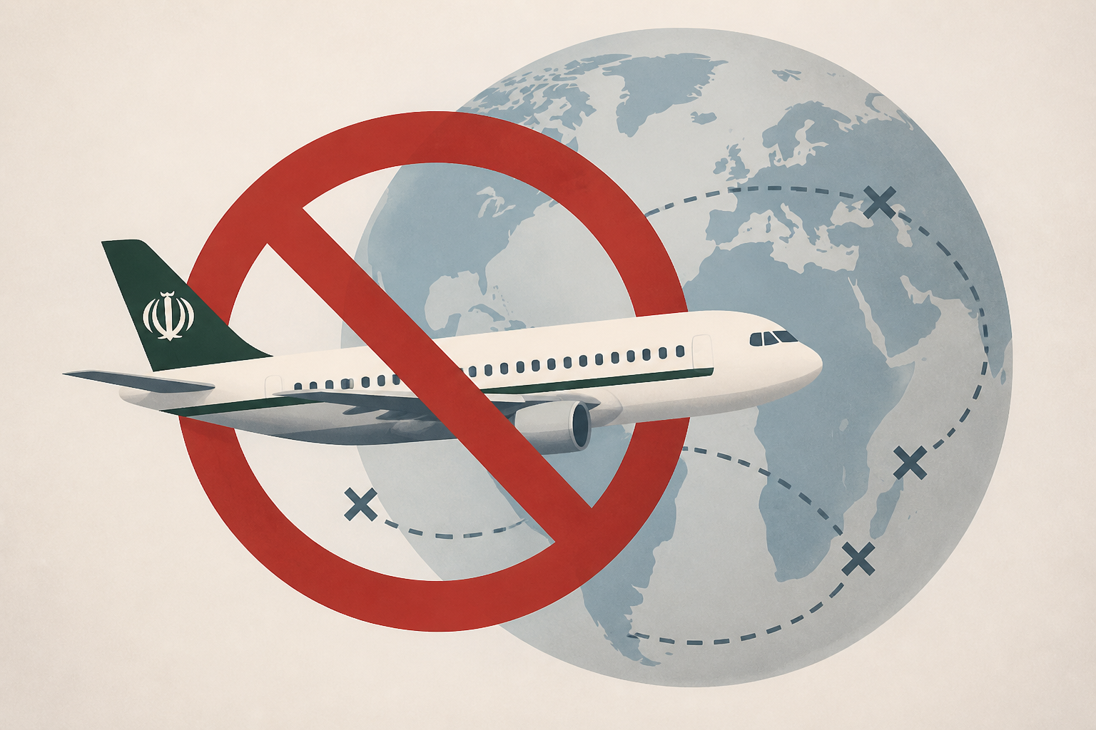 Can the US ban Iranian airlines worldwide - and what would it mean?