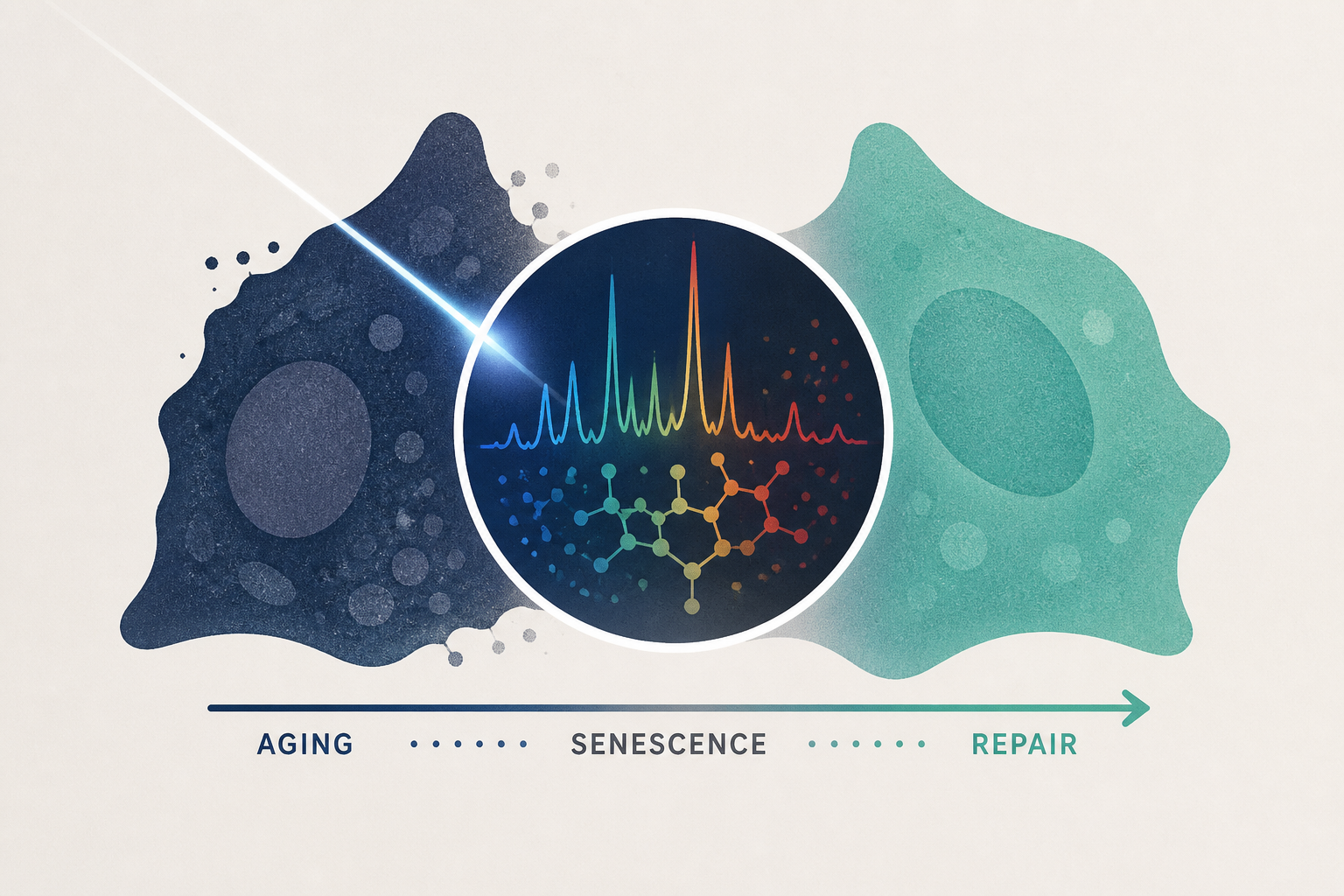 RamanOmics decodes the spatial vibrational-molecular architecture of senescence in aging and repair