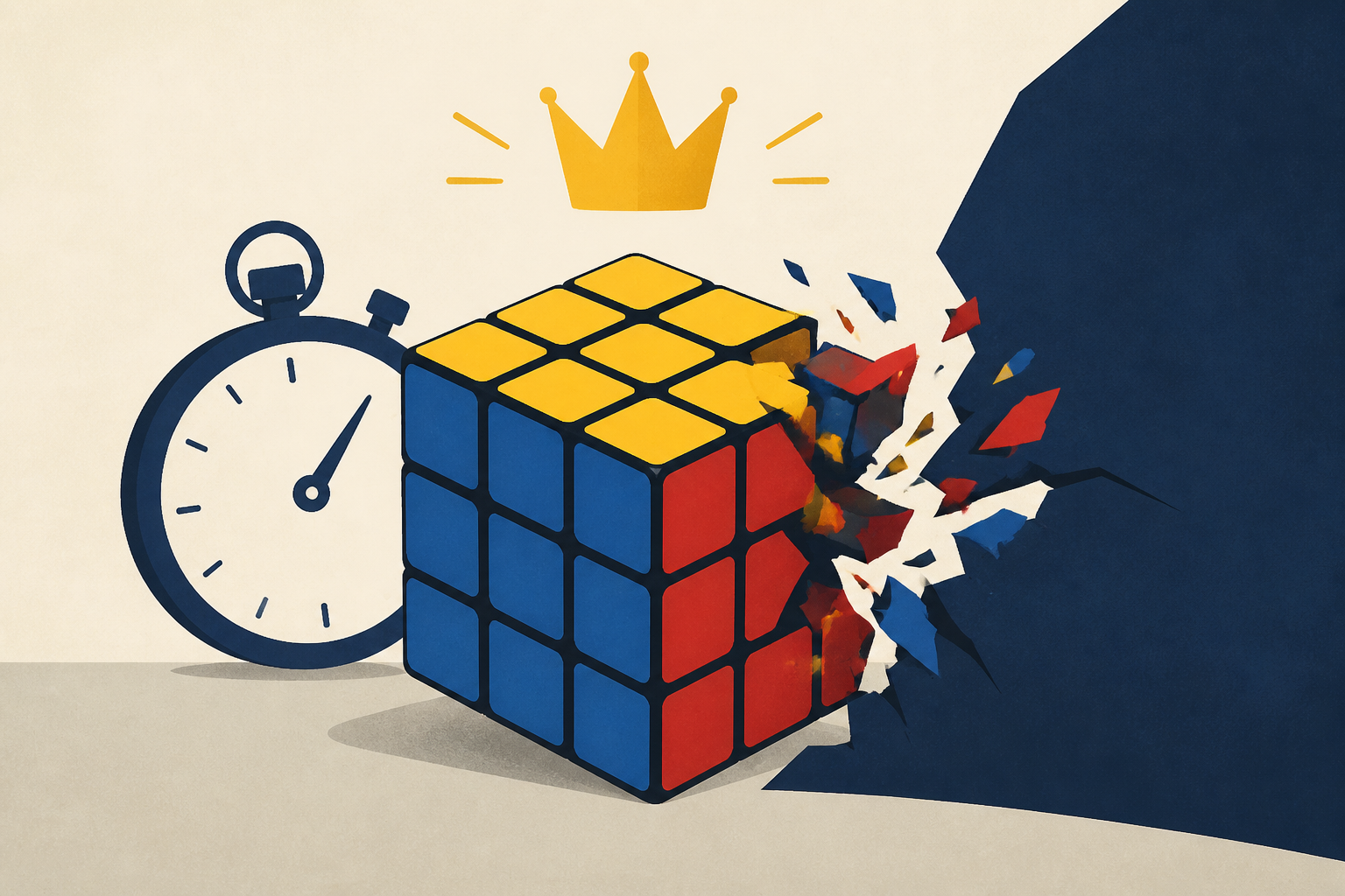 Girl, 6, Smashes Women's Rubik's Cube Record