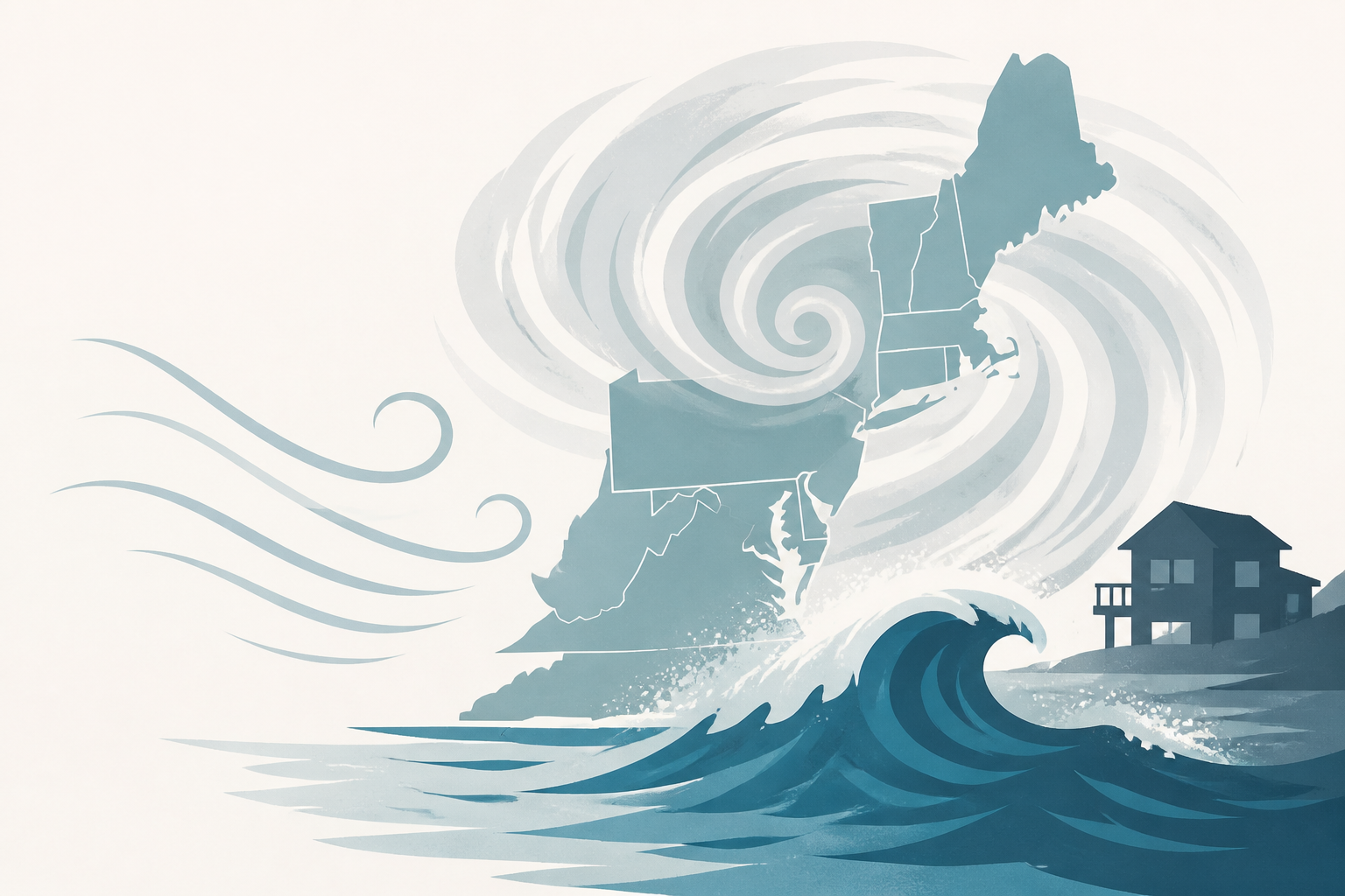 Rare September nor'easter could bring coastal flooding, gusty winds to the Northeast