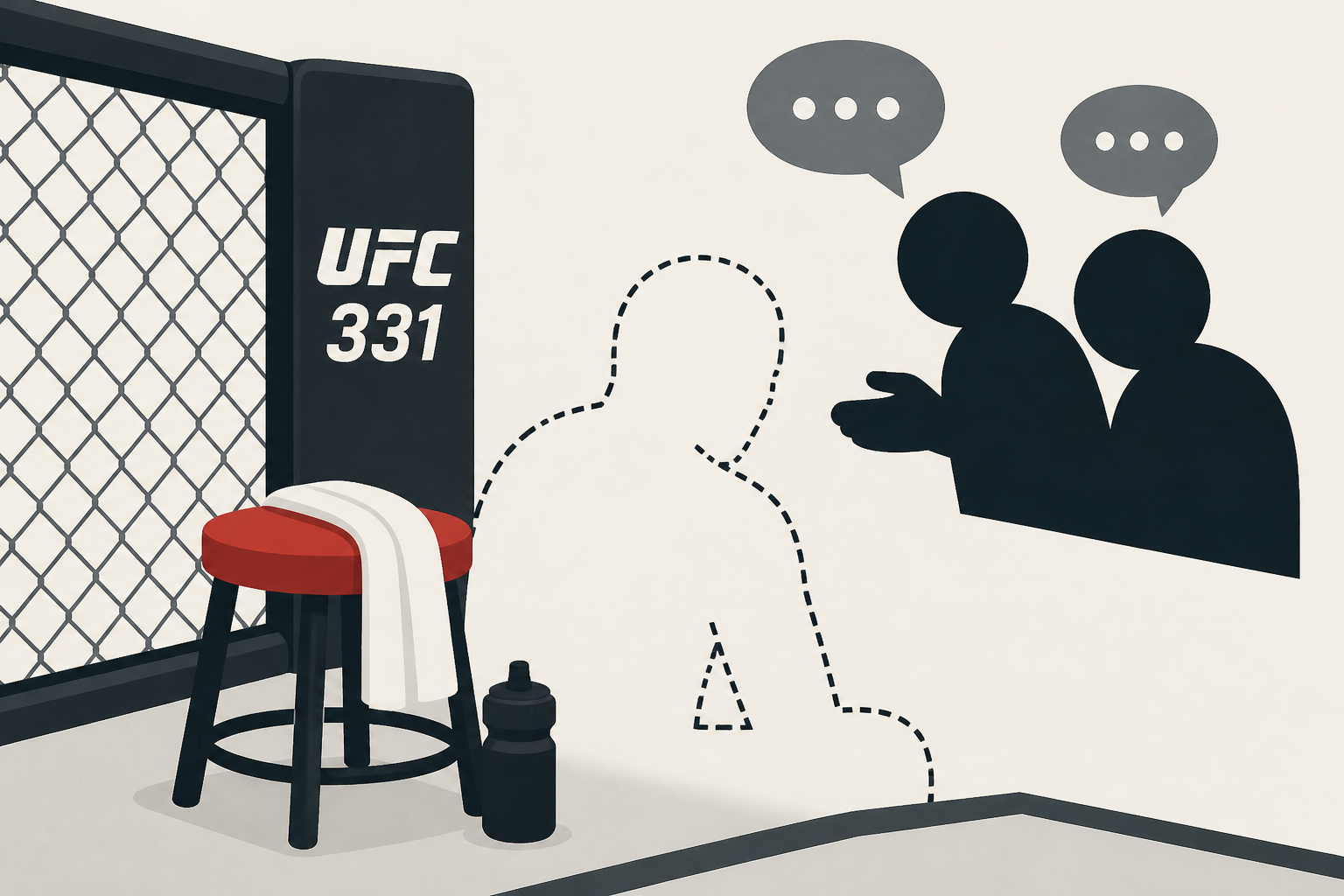 Ex-champ says cornermen failed Gable Steveson at UFC 331