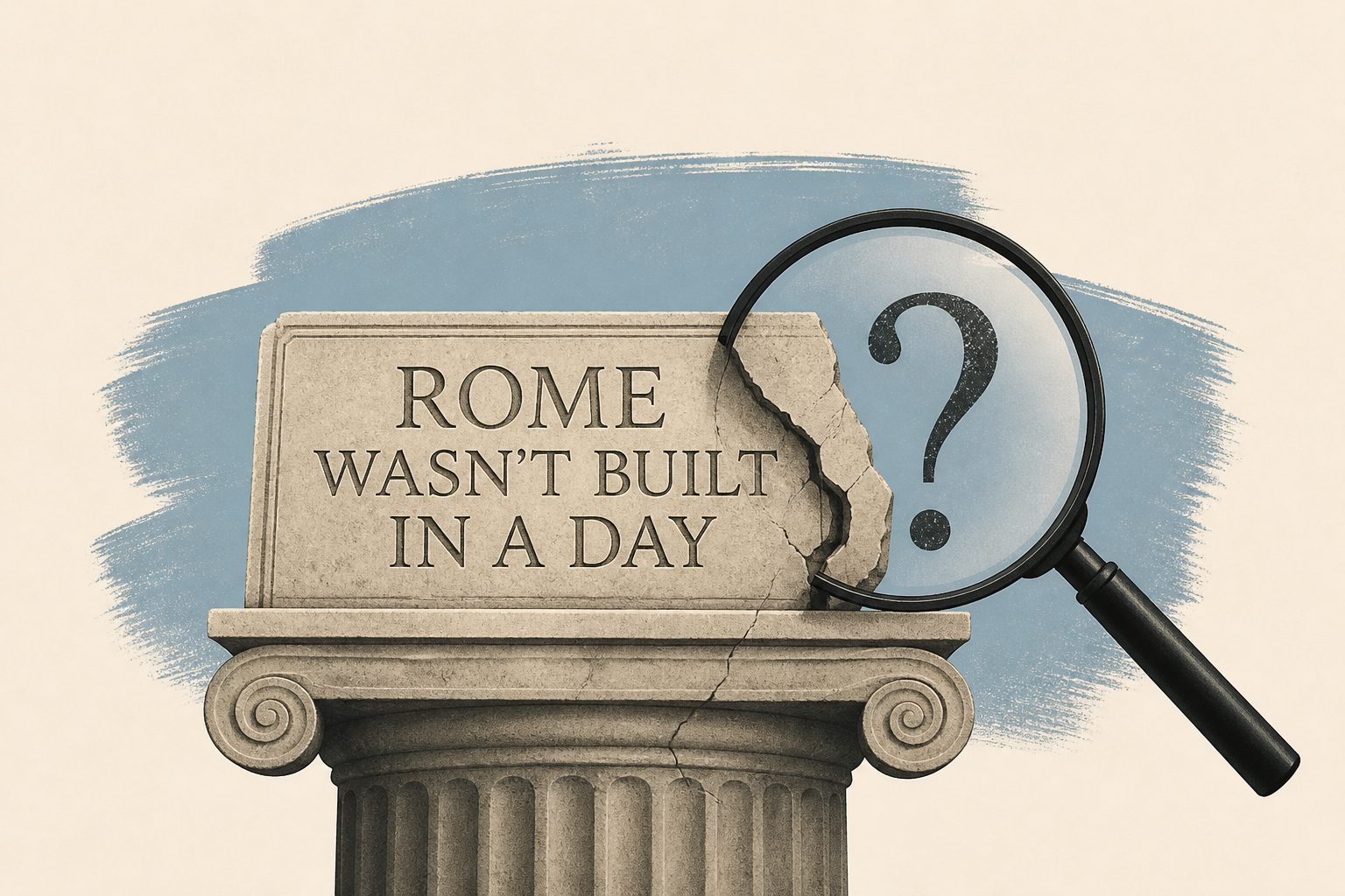 Famous historical saying about Rome may be wrong, new study suggests