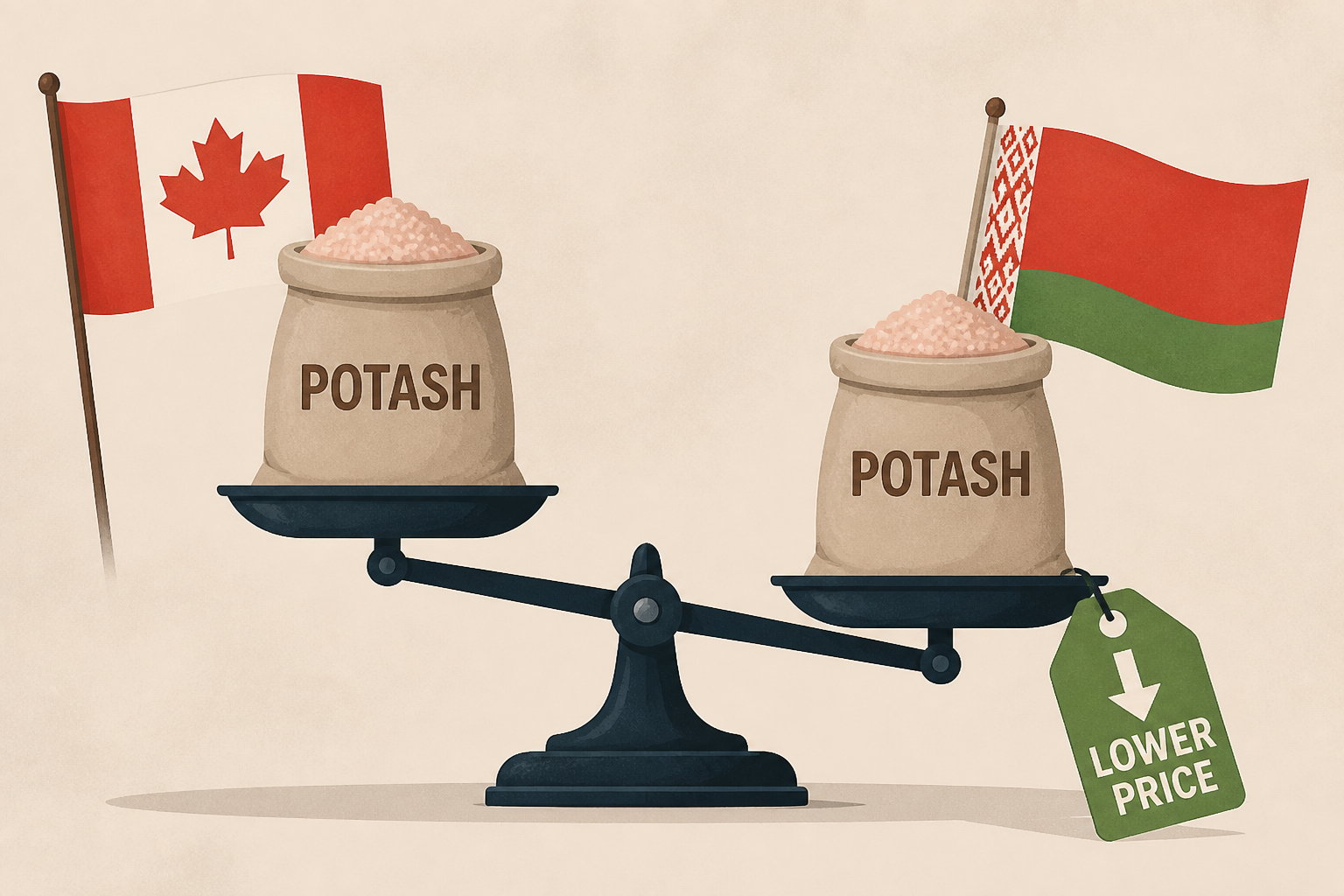 Trump says US will keep buying Canadian potash, Belarus would sell at lower price
