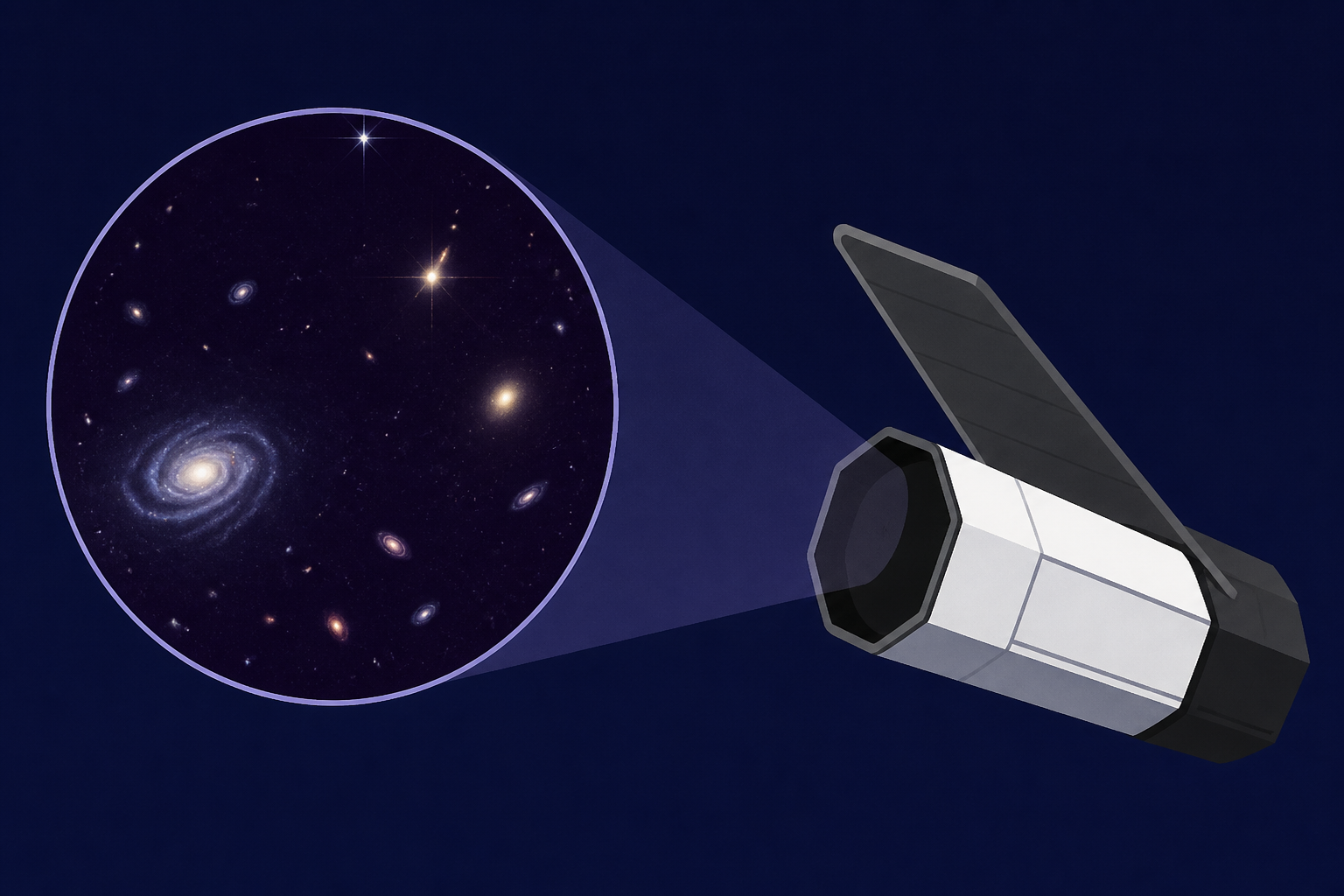 Nancy Grace Roman Space Telescope test images