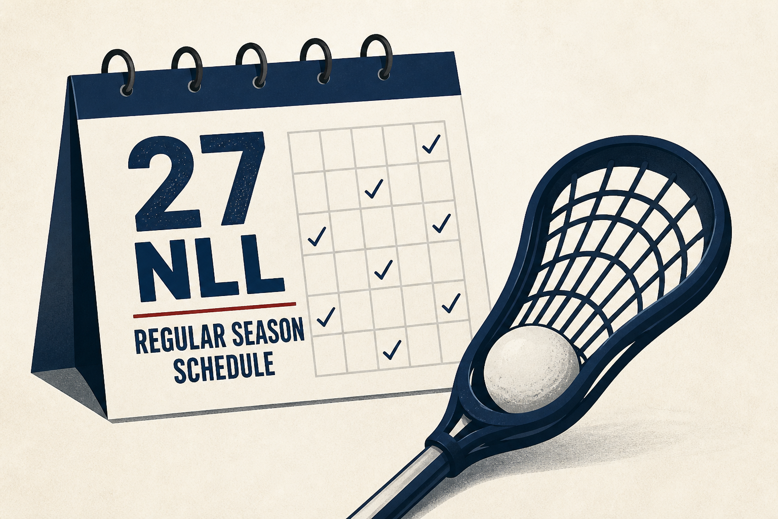 27 NLL Regular Season Schedule