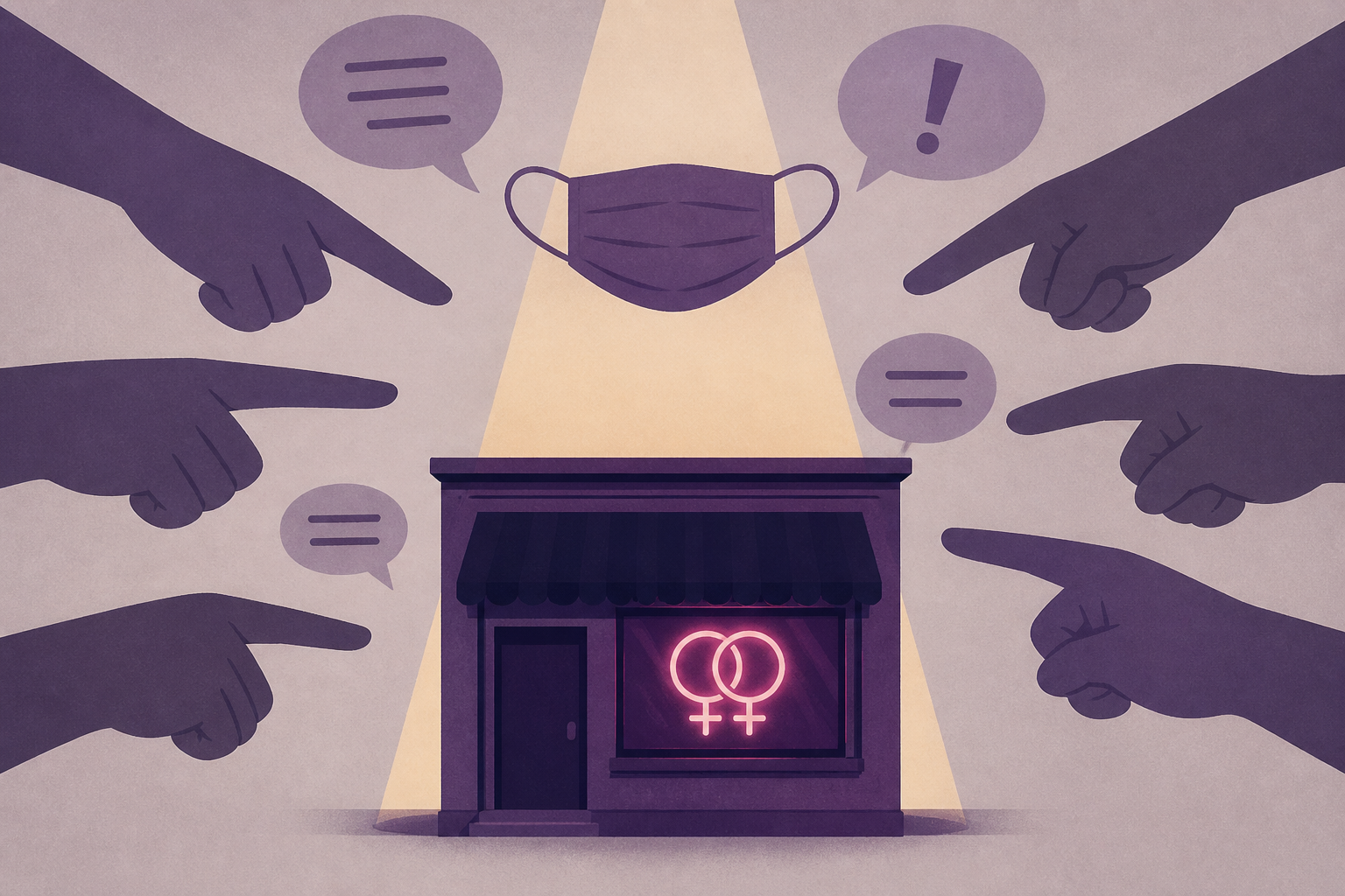 Massachusetts lesbian bar nearly bullied out of town after lifting mask mandate for one night