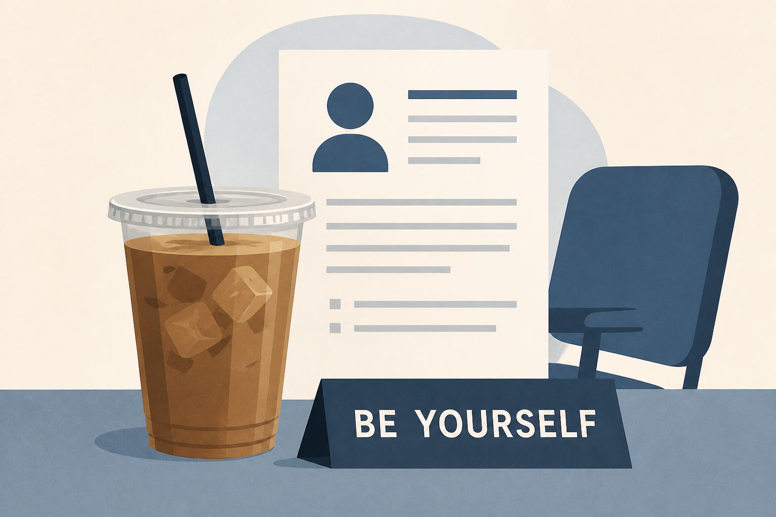 Go Ahead, Bring an Iced Coffee to Your Job Interview