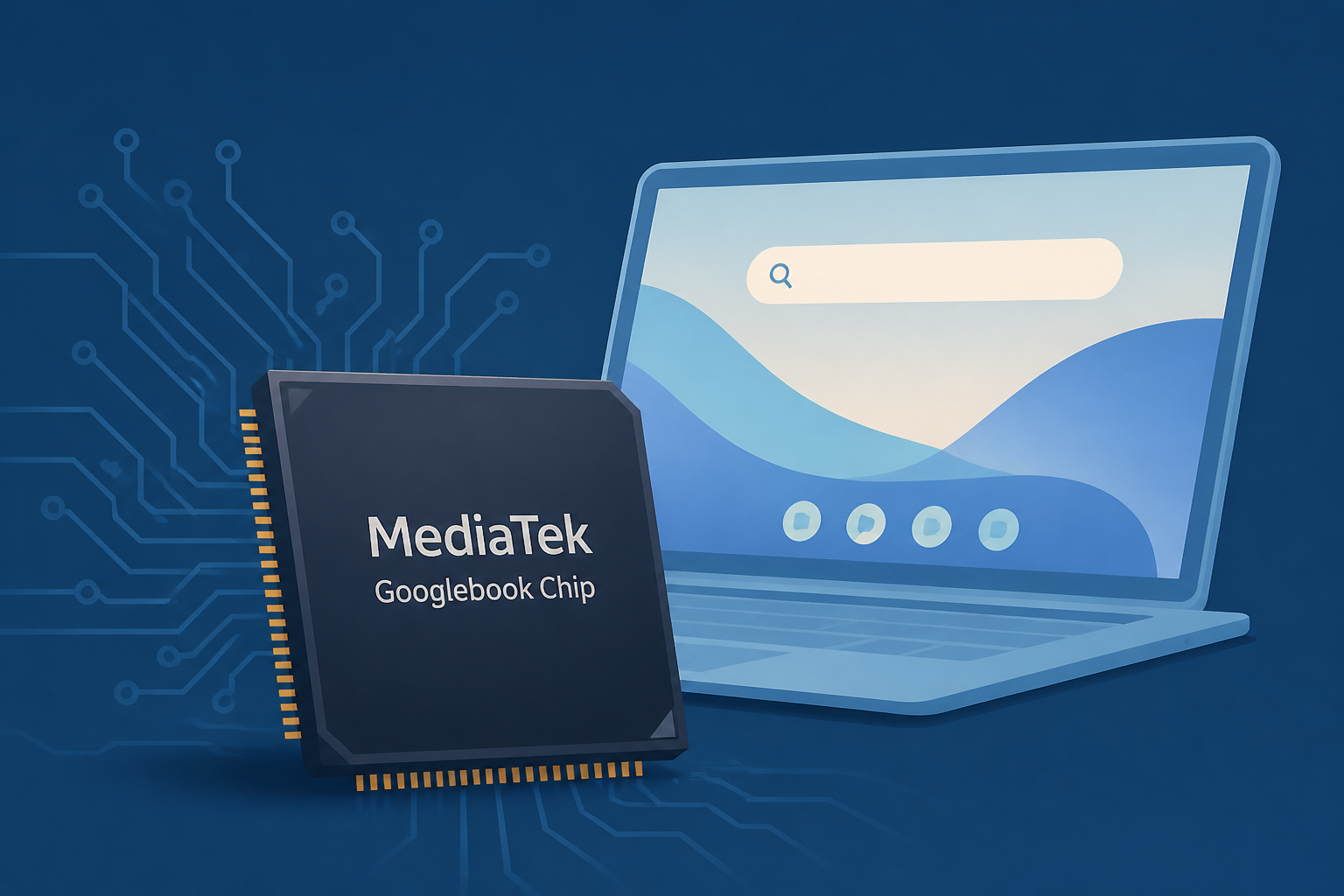 MediaTek's first Googlebook chip looks very familiar