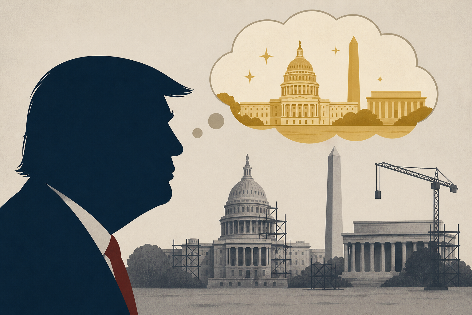The psychology behind Trump’s obsession with DC renovations
