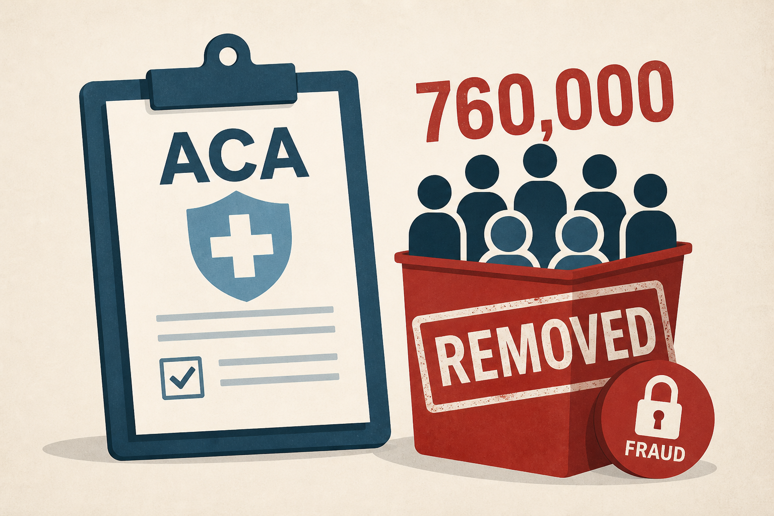 Trump administration to remove 760,000 ACA enrollees over fraud claims : NPR