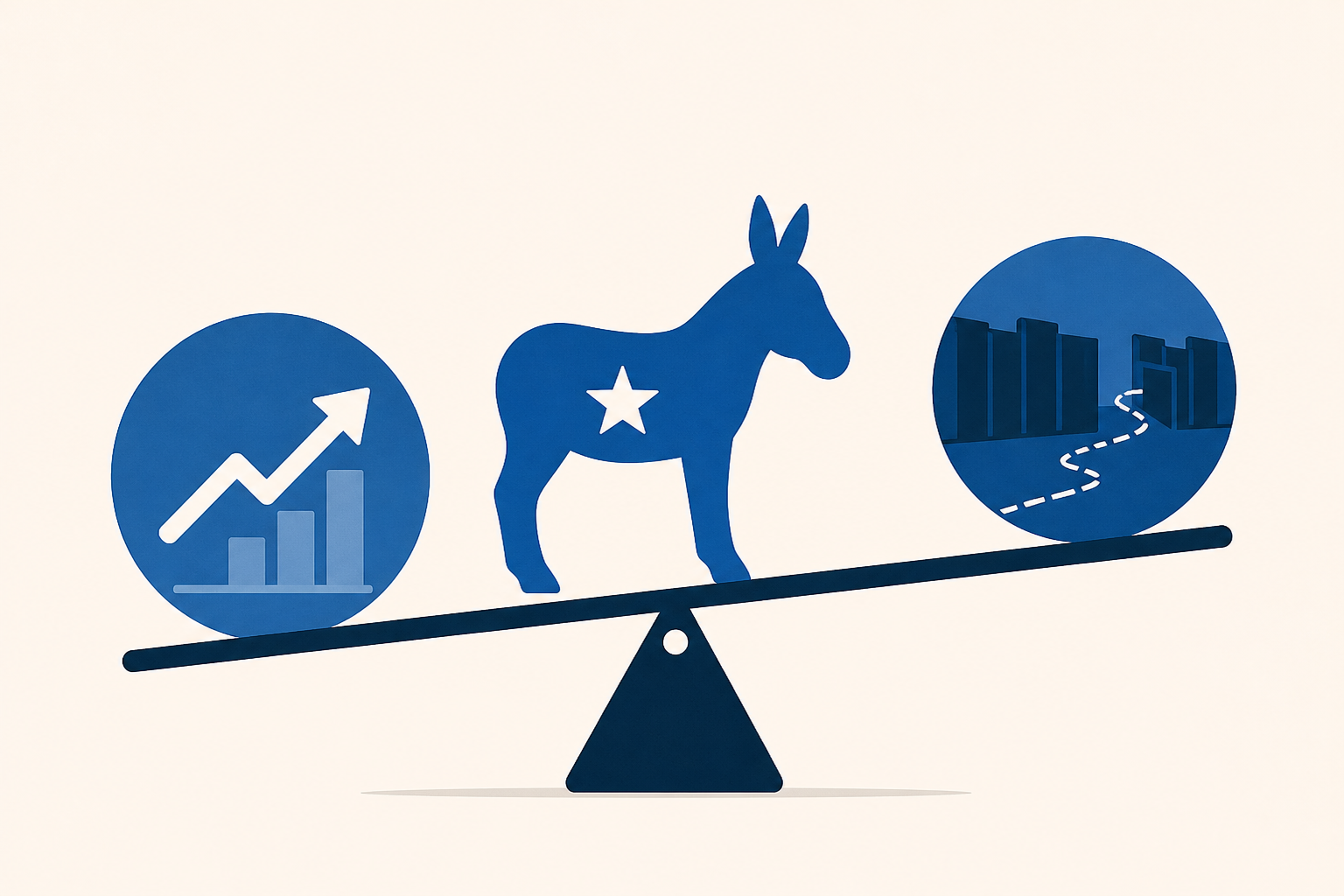 Democrats have the edge on economy, immigration in new NPR poll : NPR