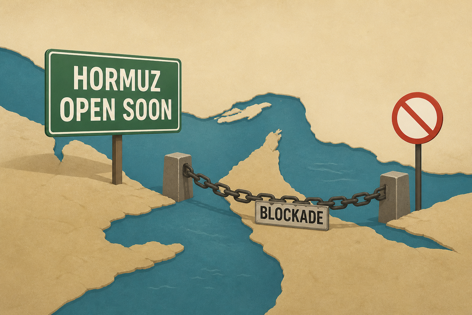 Iran offers to reopen Hormuz within a week if U.S. lifts blockade