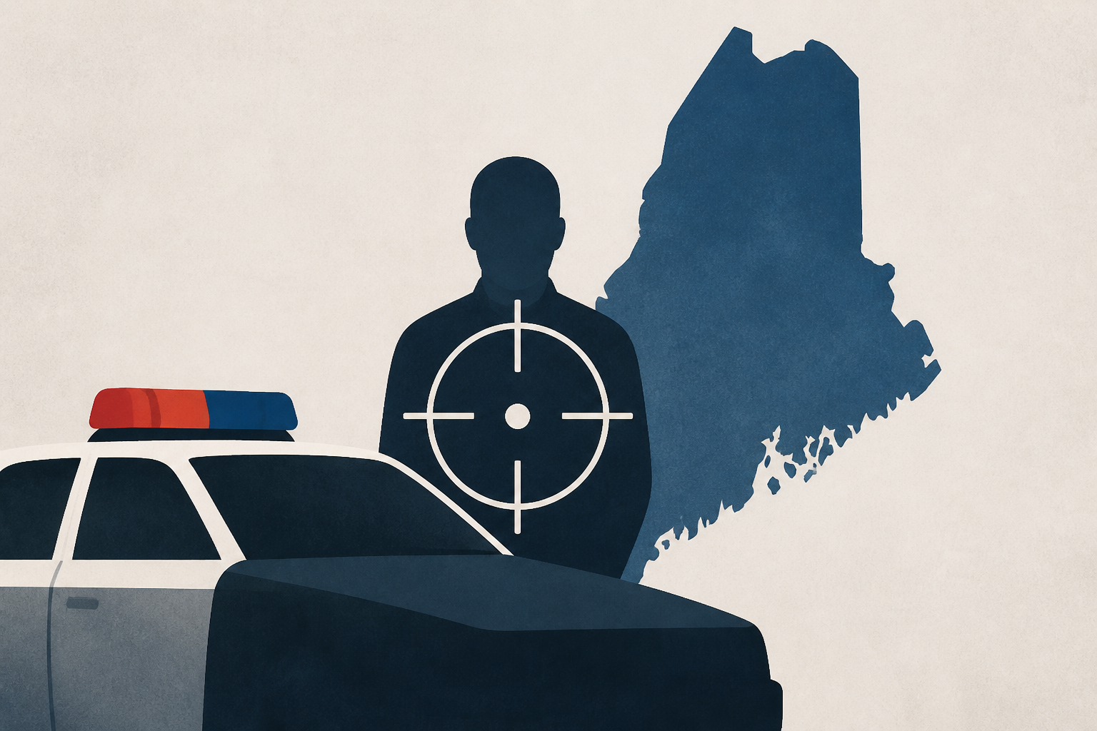 Police shoot man accused of murdering another man in Maine