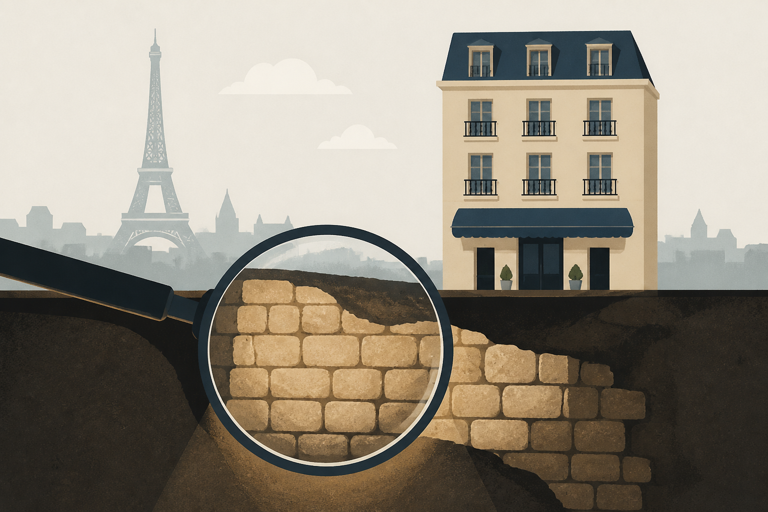 An ancient wall discovered beneath a Paris hotel could confirm the city's origins: "Major breakthrough"