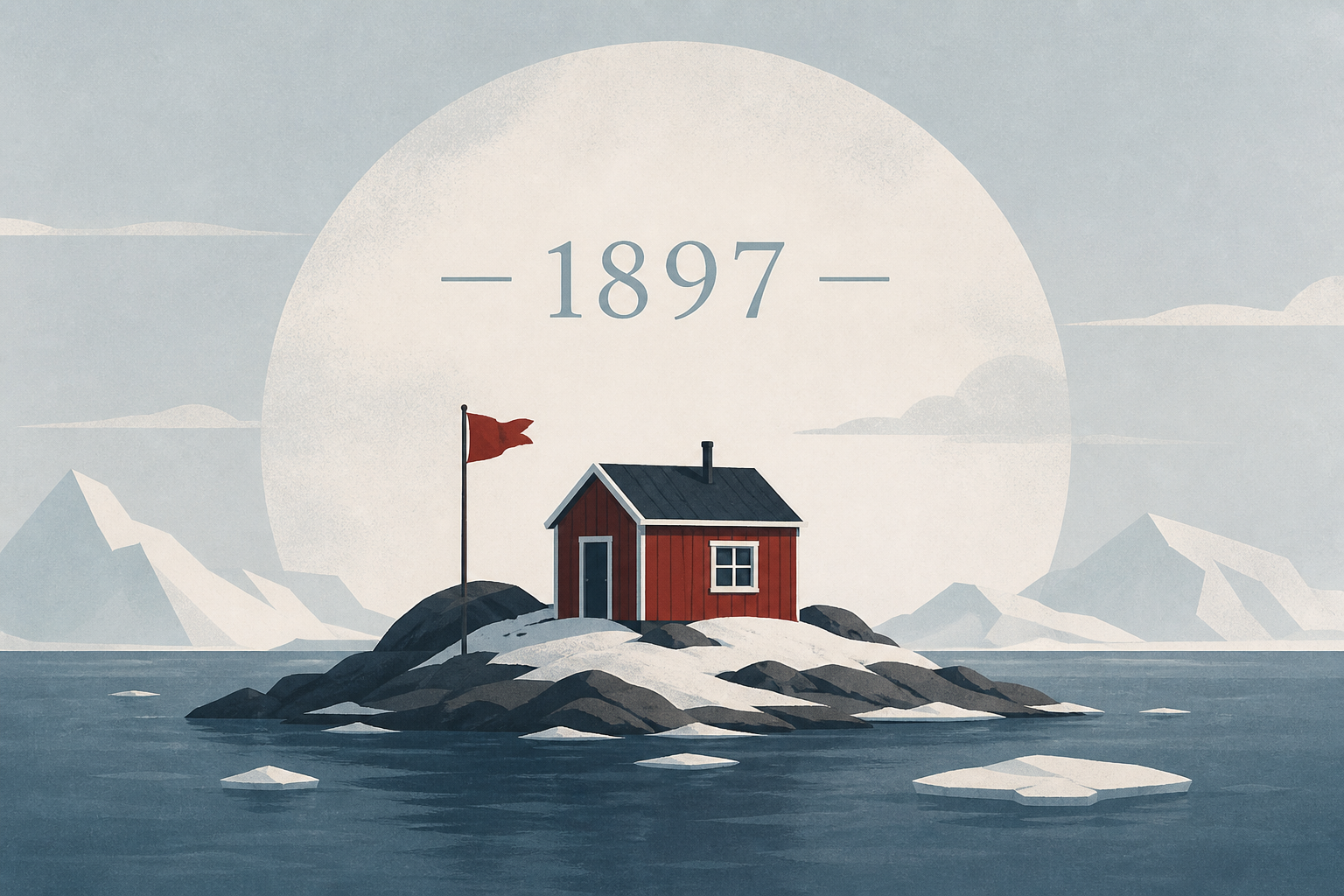 The tiny Arctic island where travellers have found refuge since 1897
