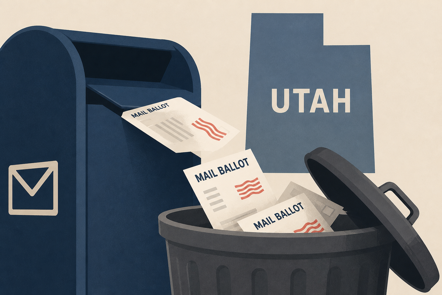 DOJ charges Utah postal worker for allegedly dumping mail ballots in trash during state primary