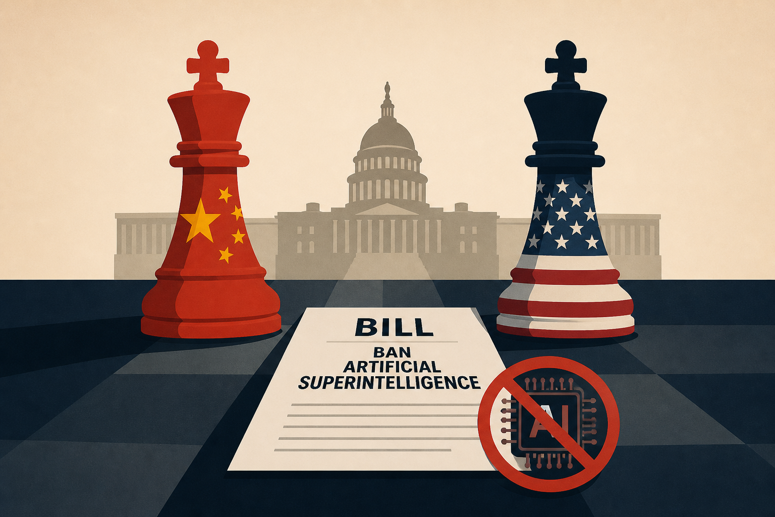 Trump to meet China’s Xi as Congress mulls bill banning artificial superintelligence - US politics live