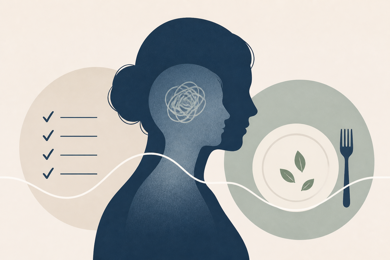 Dissociative eating is common among high-functioning women. Here’s why.