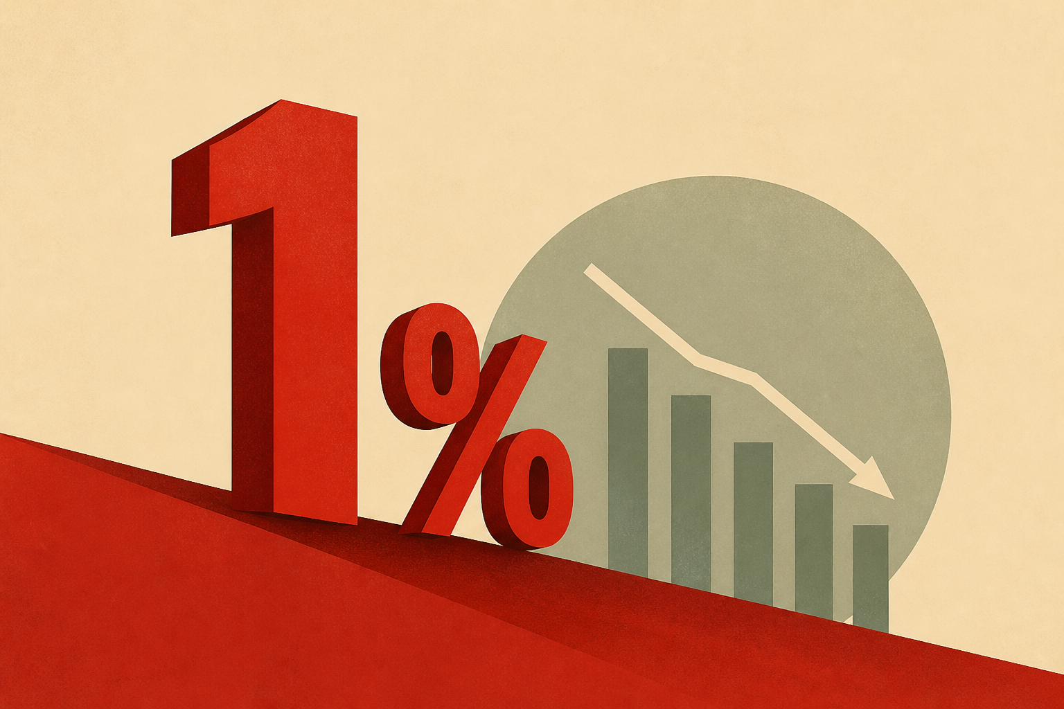 There's a reason Trump is the only one talking about 1% interest rates