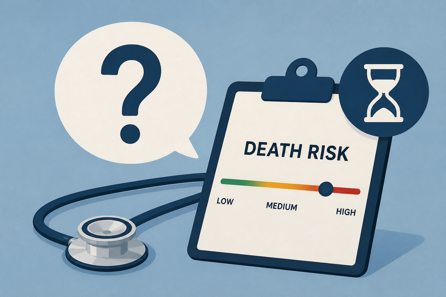 The single question a doctor could ask to estimate death risk in older patients