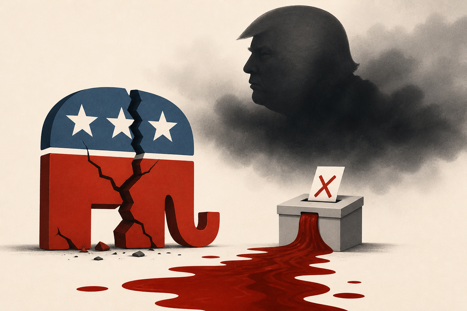 Republican jitters grow as unpopular Trump fuels midterm ‘bloodbath’ fears