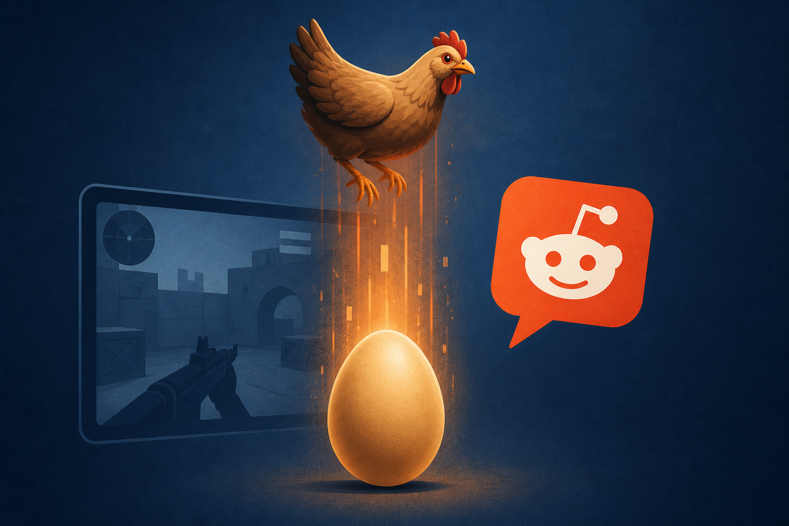 CS2 Chicken Egg Drops Spotted by Players on Reddit