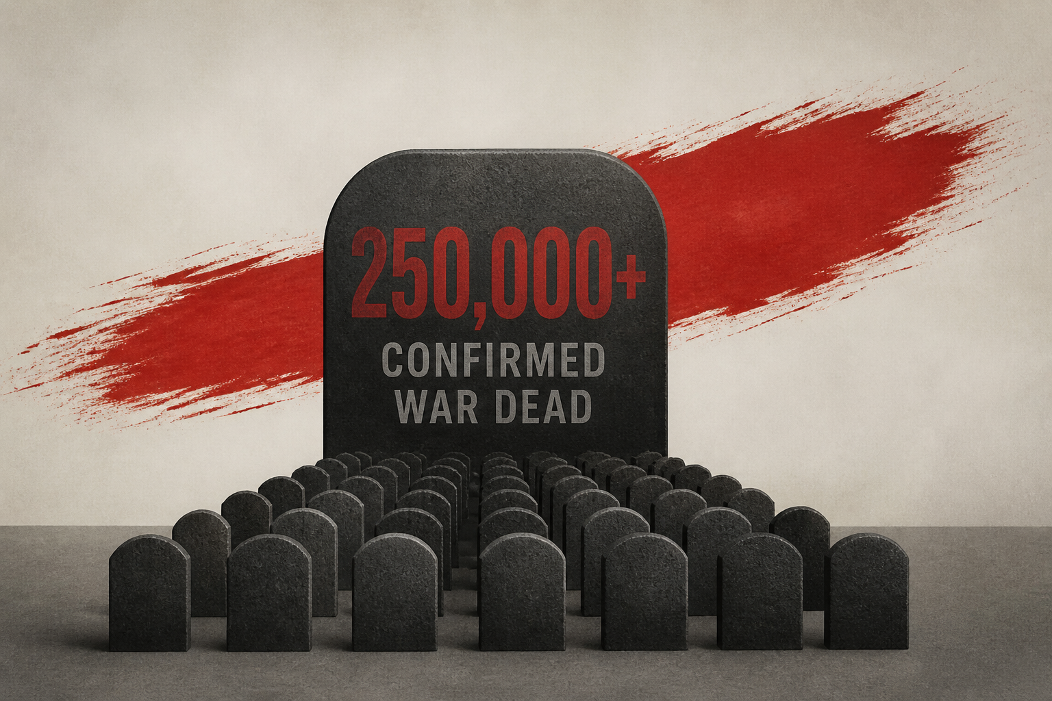 Confirmed Russian War Dead Top a Quarter Million