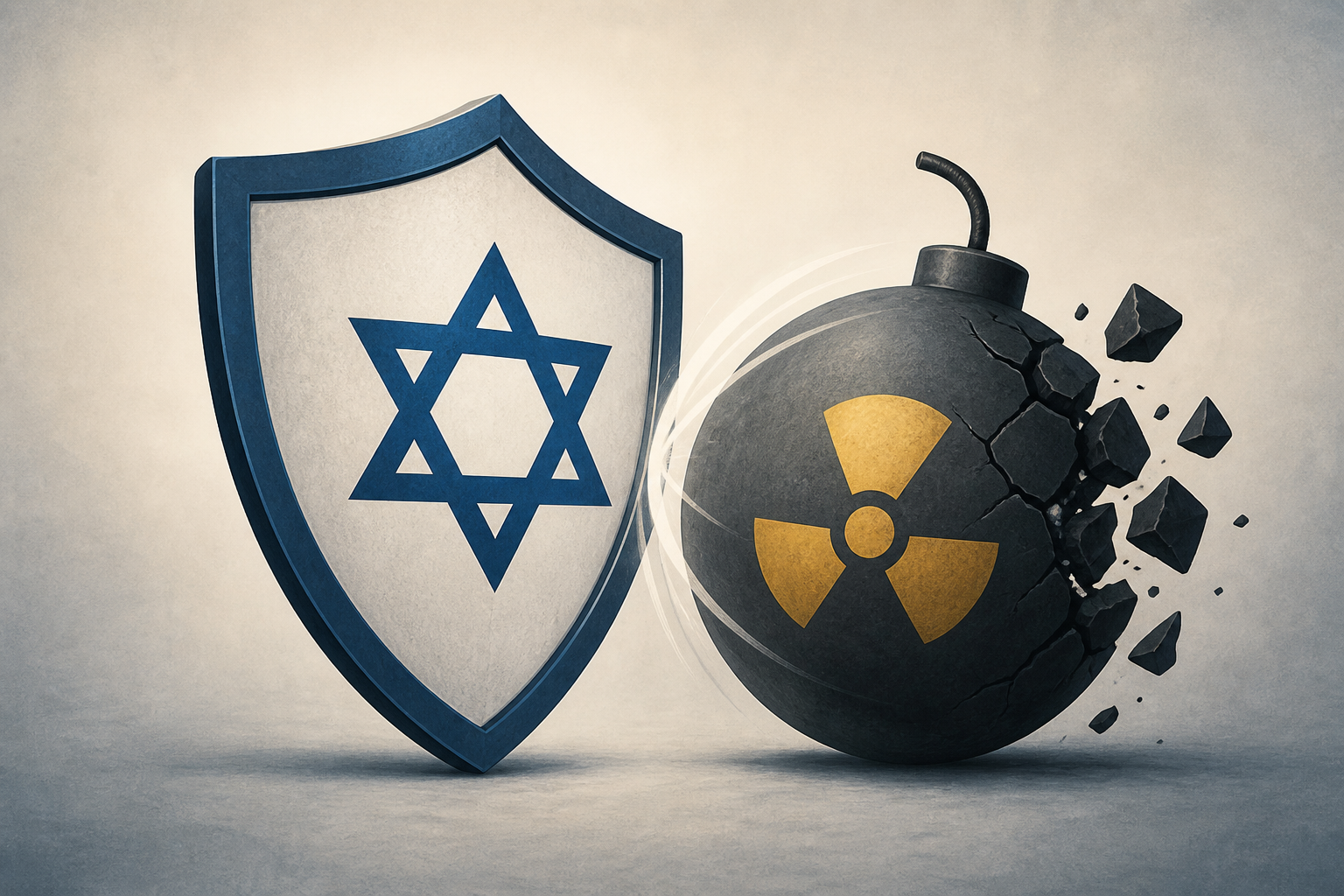 Trump defends Israel and vows Iran will never have nuclear weapon