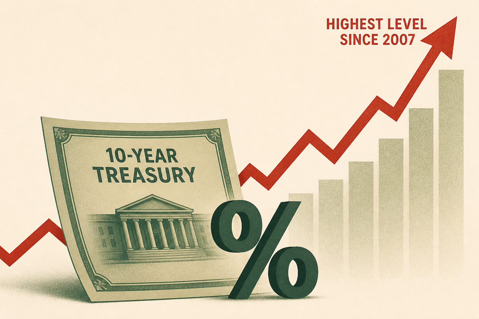 10-year Treasury yield hits highest level since 2007 as market prices in another Fed rate hike