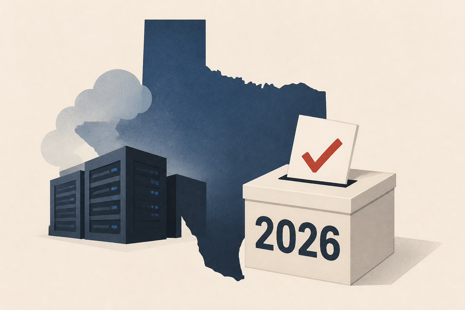Texas data center backlash shapes 2026 election races