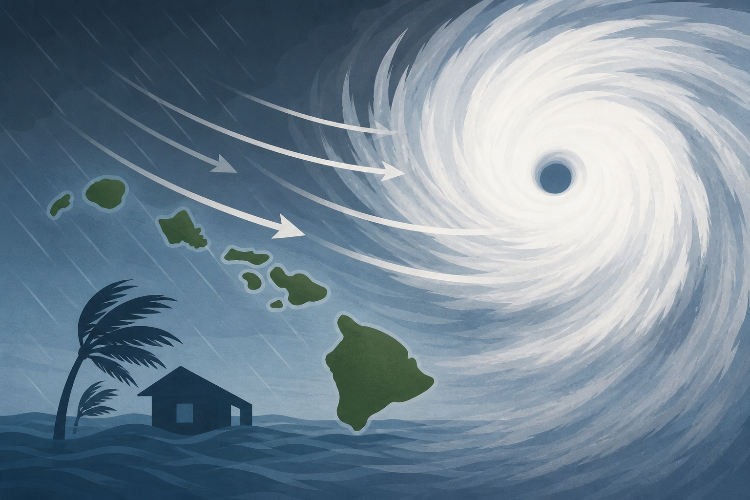 Future Nolo threatens Hawaii with hurricane winds, flooding